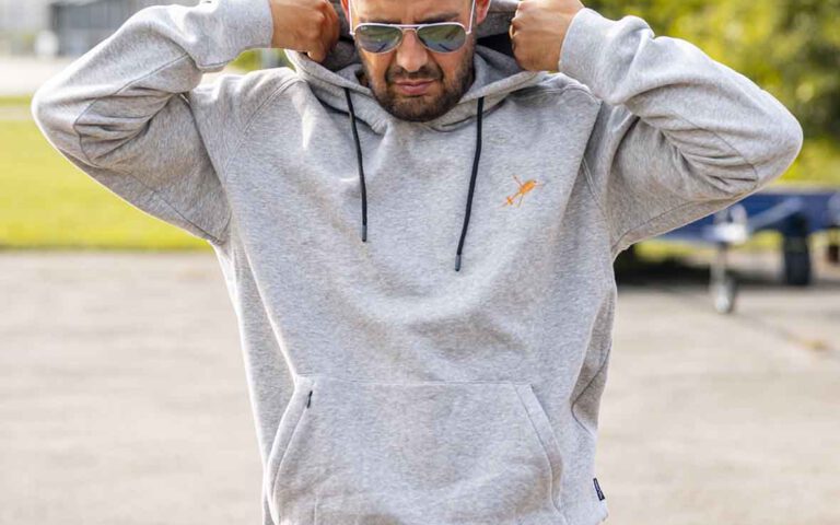 Hoodie Herren - Grau