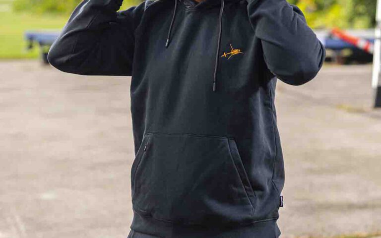 Hoodie Herren - Schwarz